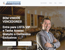 Tablet Screenshot of flaviosouza.com.br